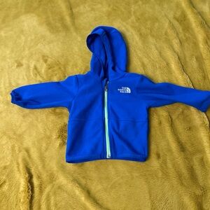 The North Face Kids Blue Fleece Hoodie